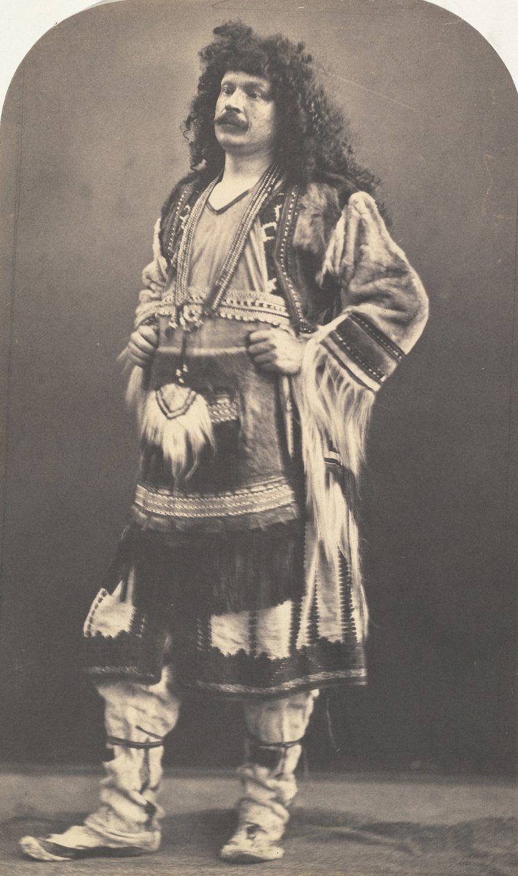 [Önarckép jelmezben], 1862-64. alkotó: Nadar