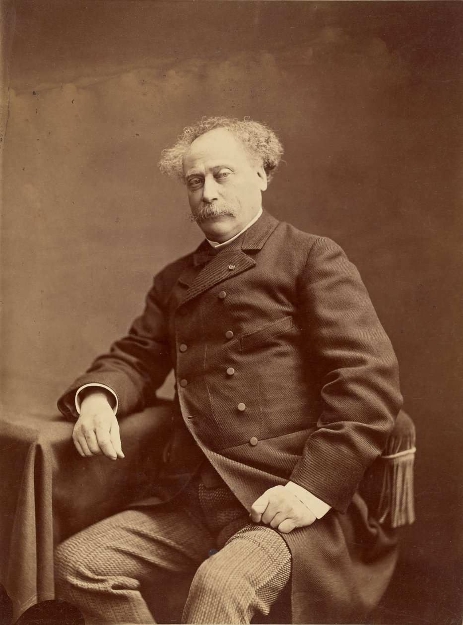 Al[exander] Dumas f[ils] alkotó: Nadar [Gaspard Félix Tournachon]