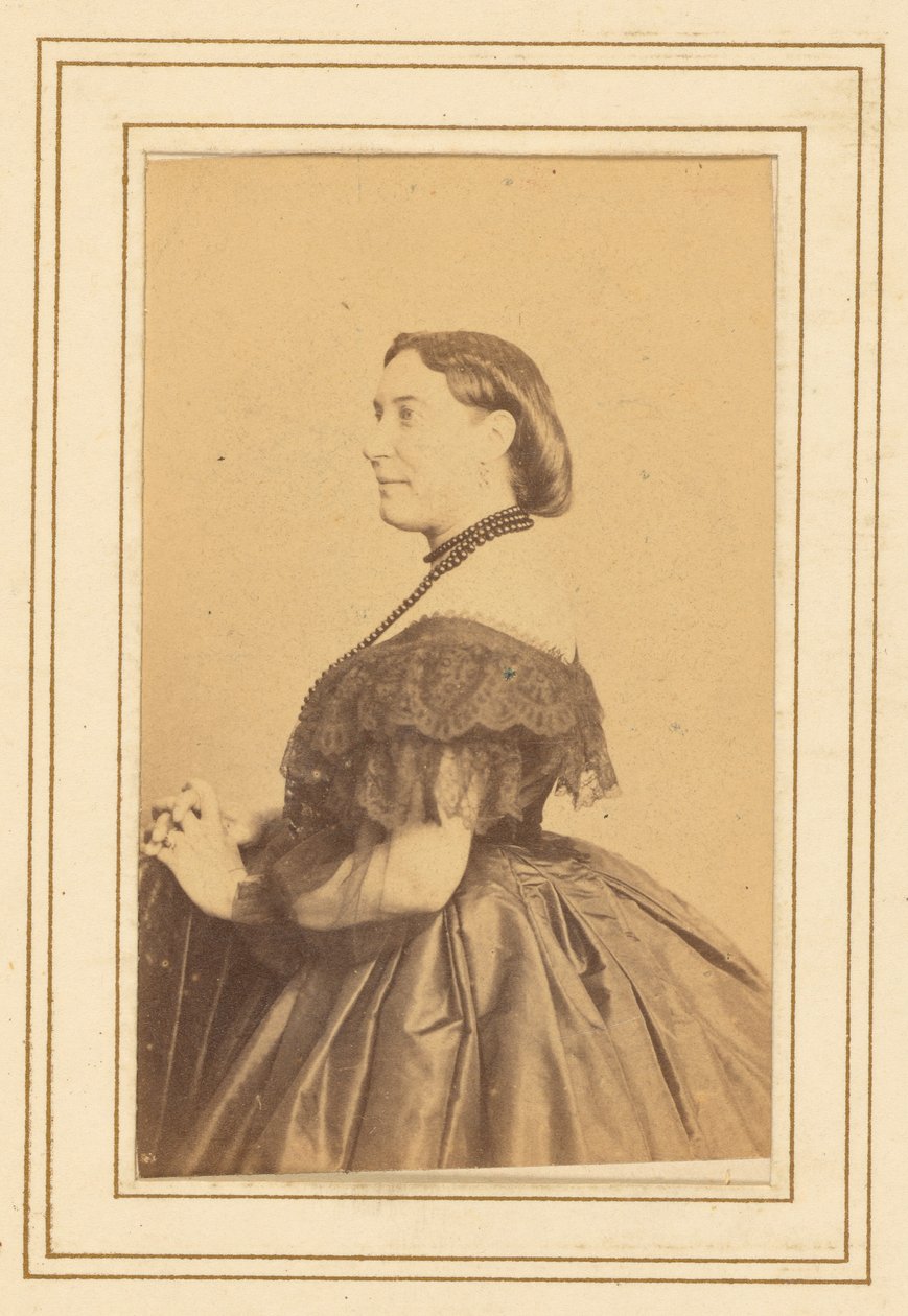 Augustine Brohan alkotó: Nadar [Gaspard Félix Tournachon]
