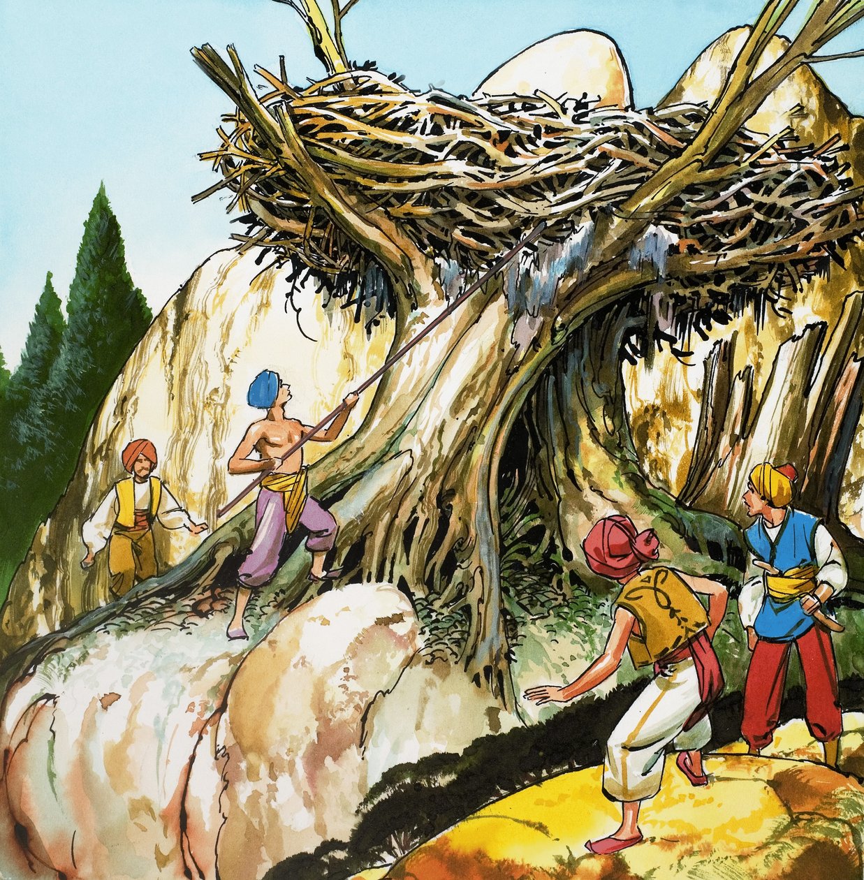 Szindbád a tengerész alkotó: Nadir Quinto