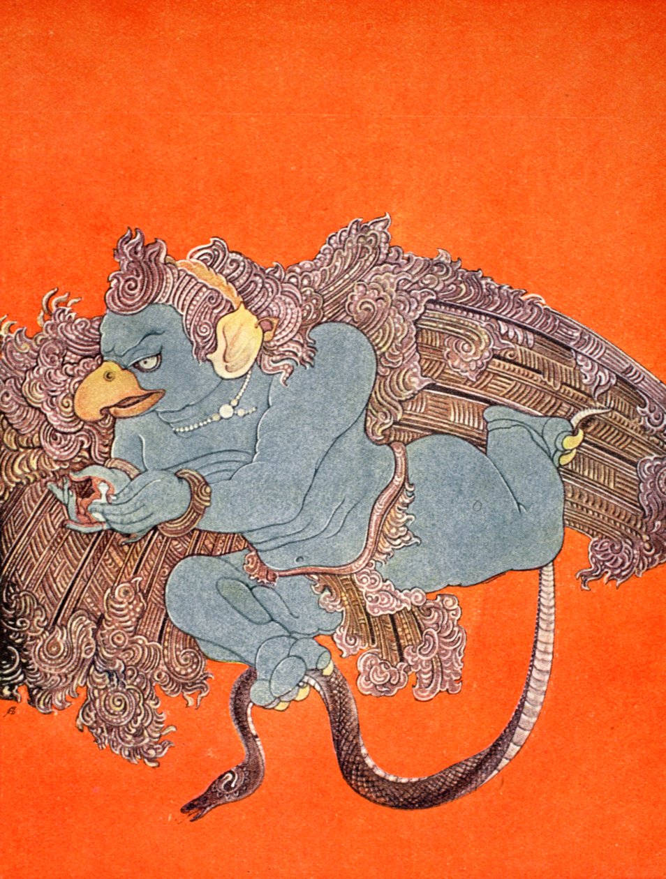 Garuda, 1913. alkotó: Nandalal Bose