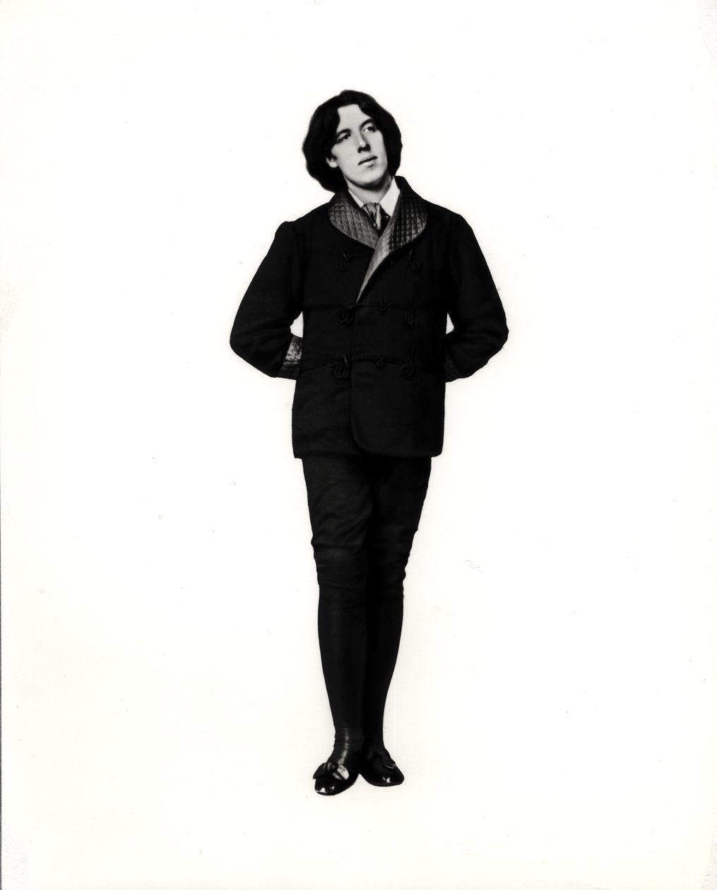 Oscar Wilde (1854-1900) portréja, 1882 alkotó: Napoleon Sarony