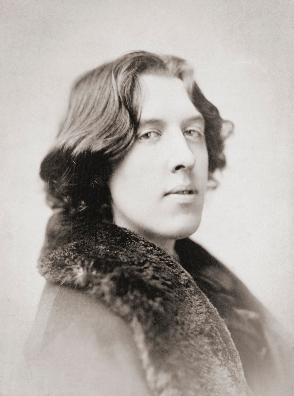 Oscar Wilde, 1880-as évek eleje (f/w fotó) alkotó: Napoleon Sarony