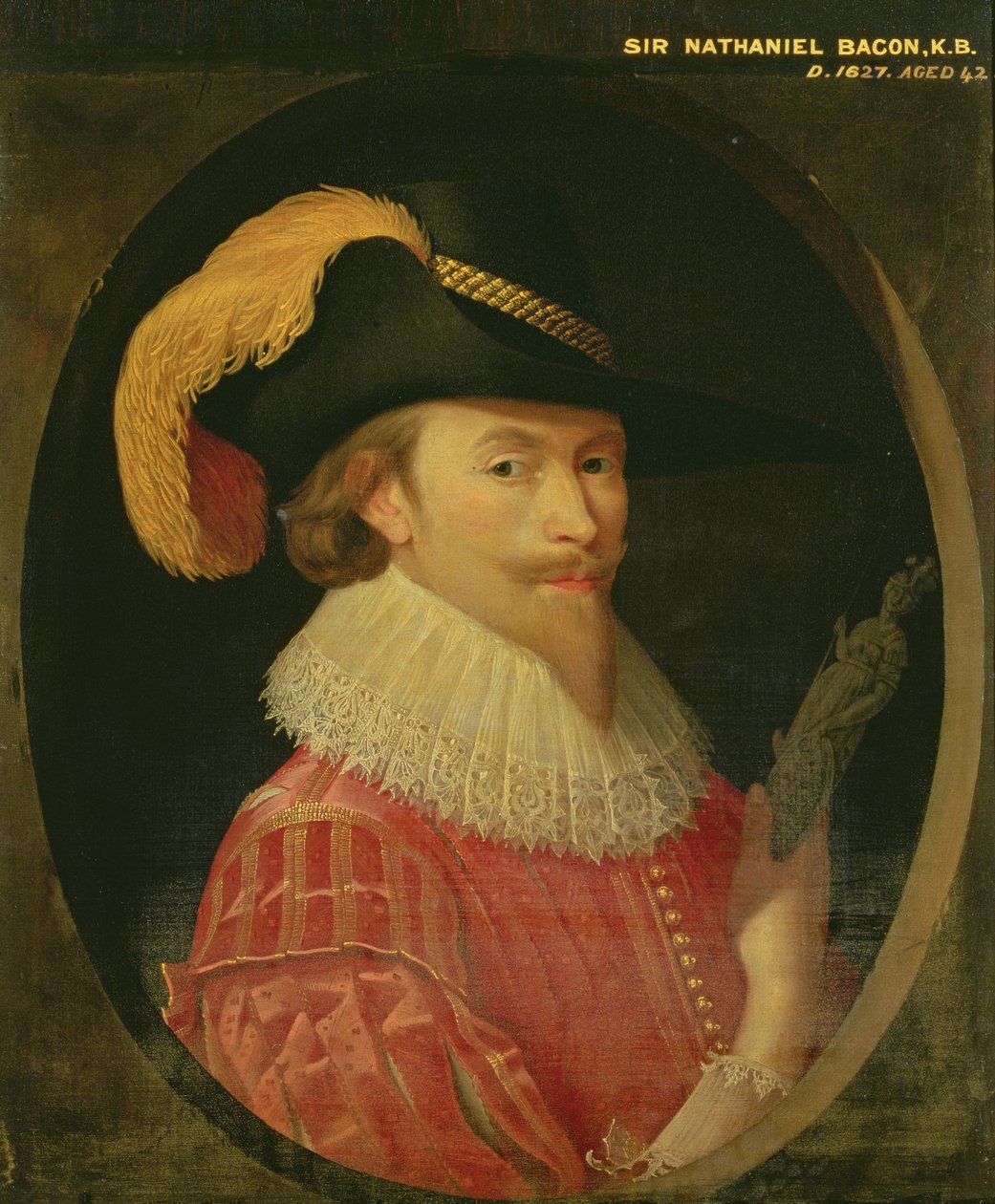 Önarckép 42 évesen alkotó: Nathaniel Bacon