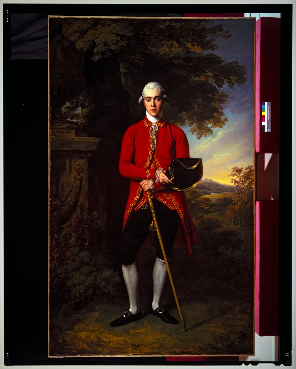 Thomas Assheton-Smith portréja (vászon) alkotó: Nathaniel Dance
