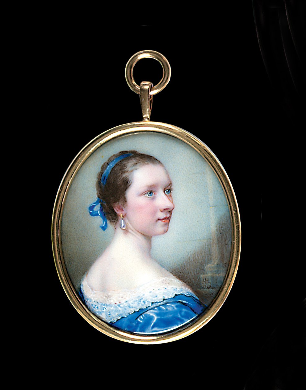 Lydia Garner, 1753 alkotó: Nathaniel Hone