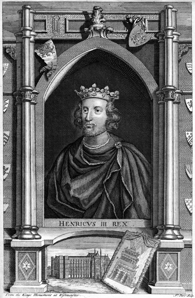 III. Henrik, Anglia királya. alkotó: Nathaniel Parr