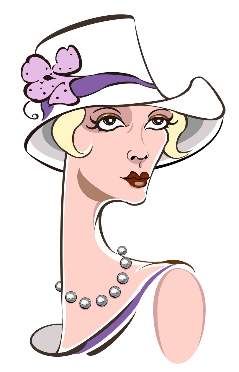 1920-as évek divatja: cloche sapka alkotó: Neale Osborne