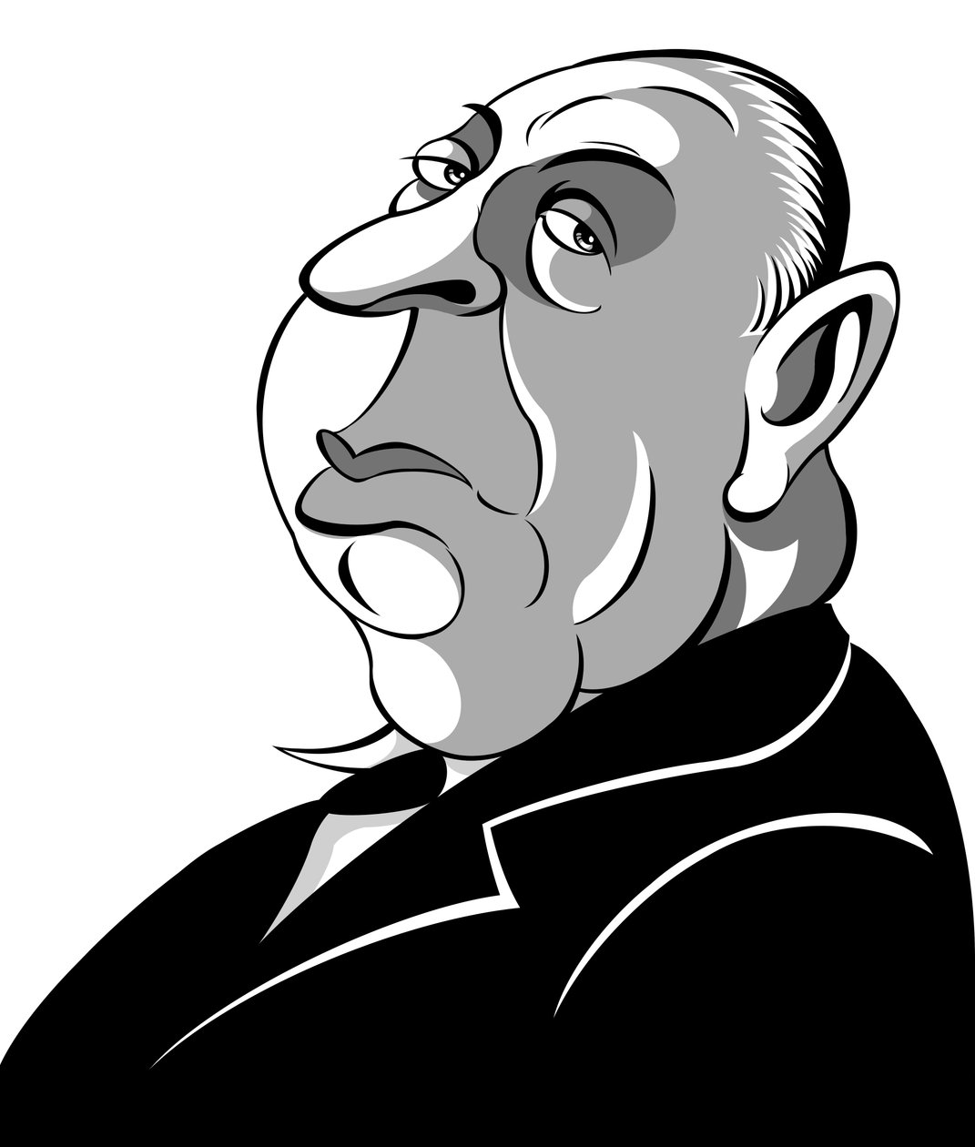 Alfred Hitchcock, 2018 alkotó: Neale Osborne