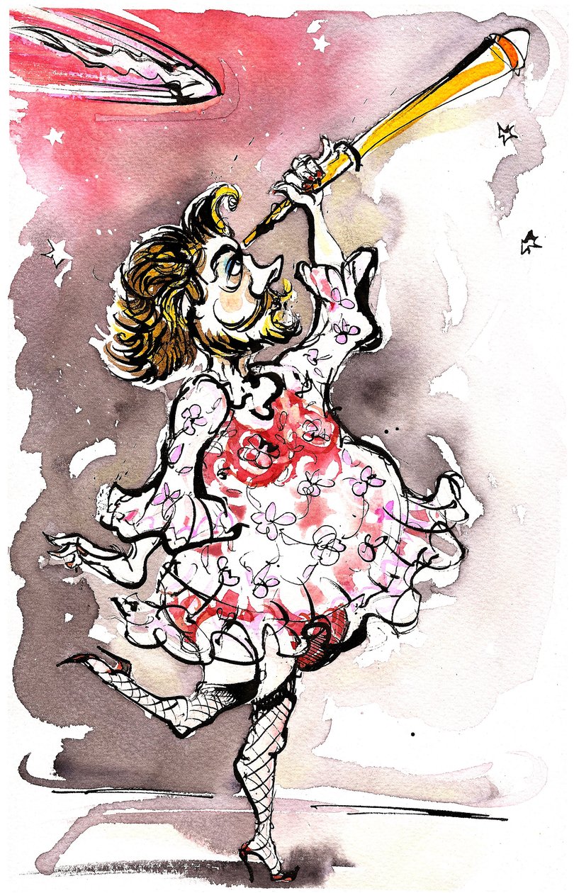 Le Grand Macabre - illustration to comic opera by György Ligeti (1978) alkotó: Neale Osborne