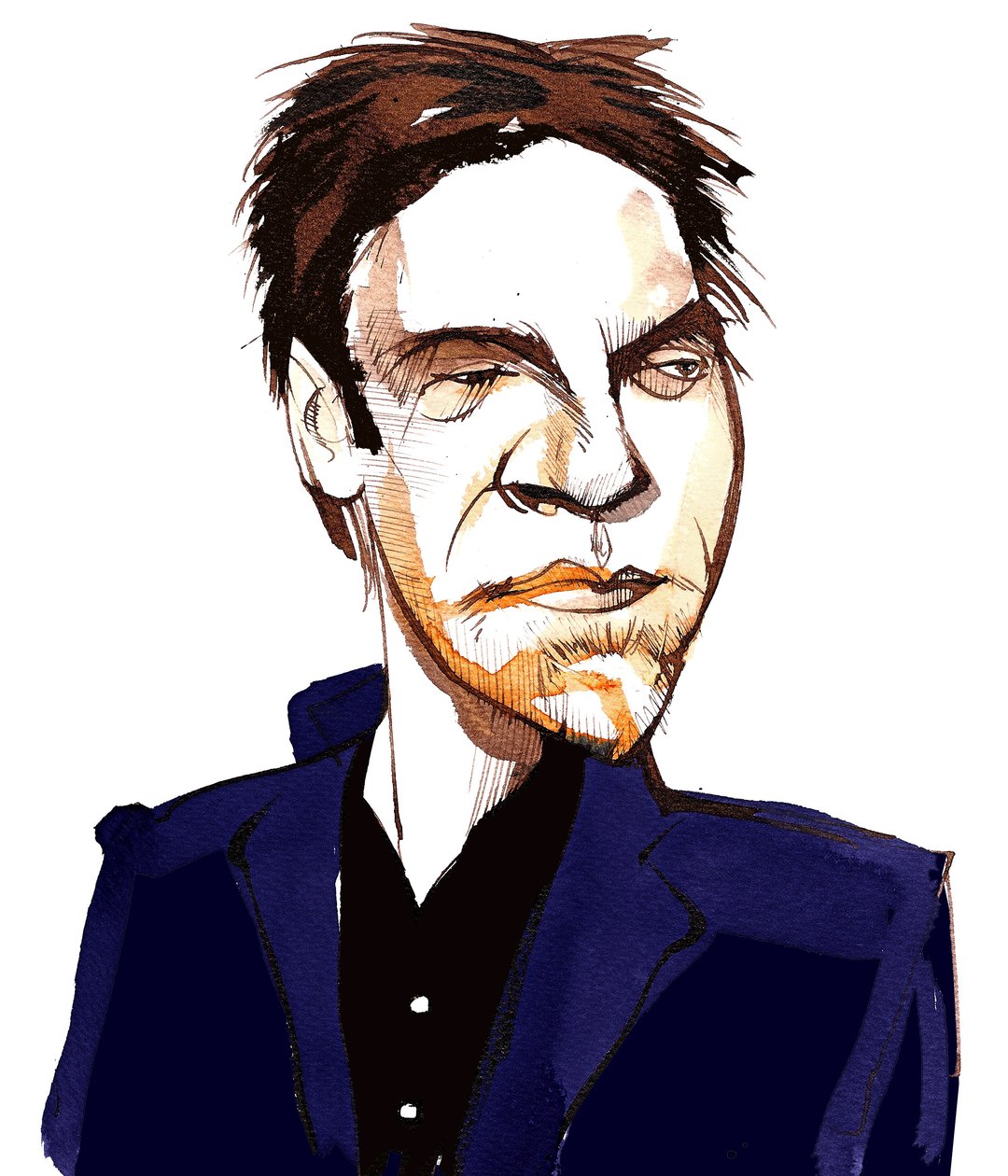 Leif Ove Andsnes, karikatúra alkotó: Neale Osborne