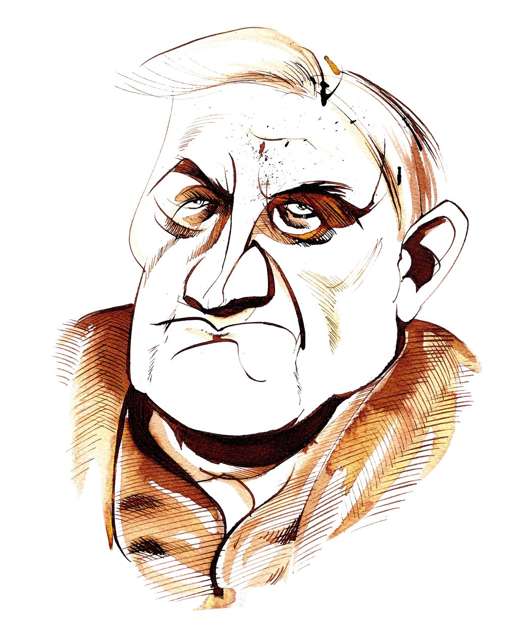 Ralph Vaughan Williams - karikatúra alkotó: Neale Osborne