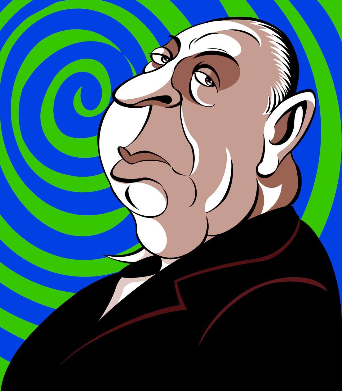Alfred Hitchcock, 2018 alkotó: Neale Osborne