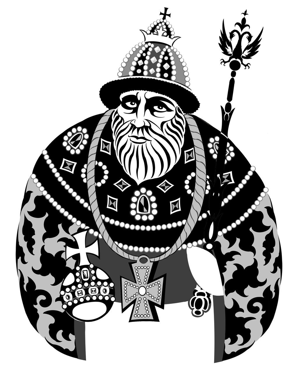 Borisz Godunov, 2022 (digitális) alkotó: Neale Osborne
