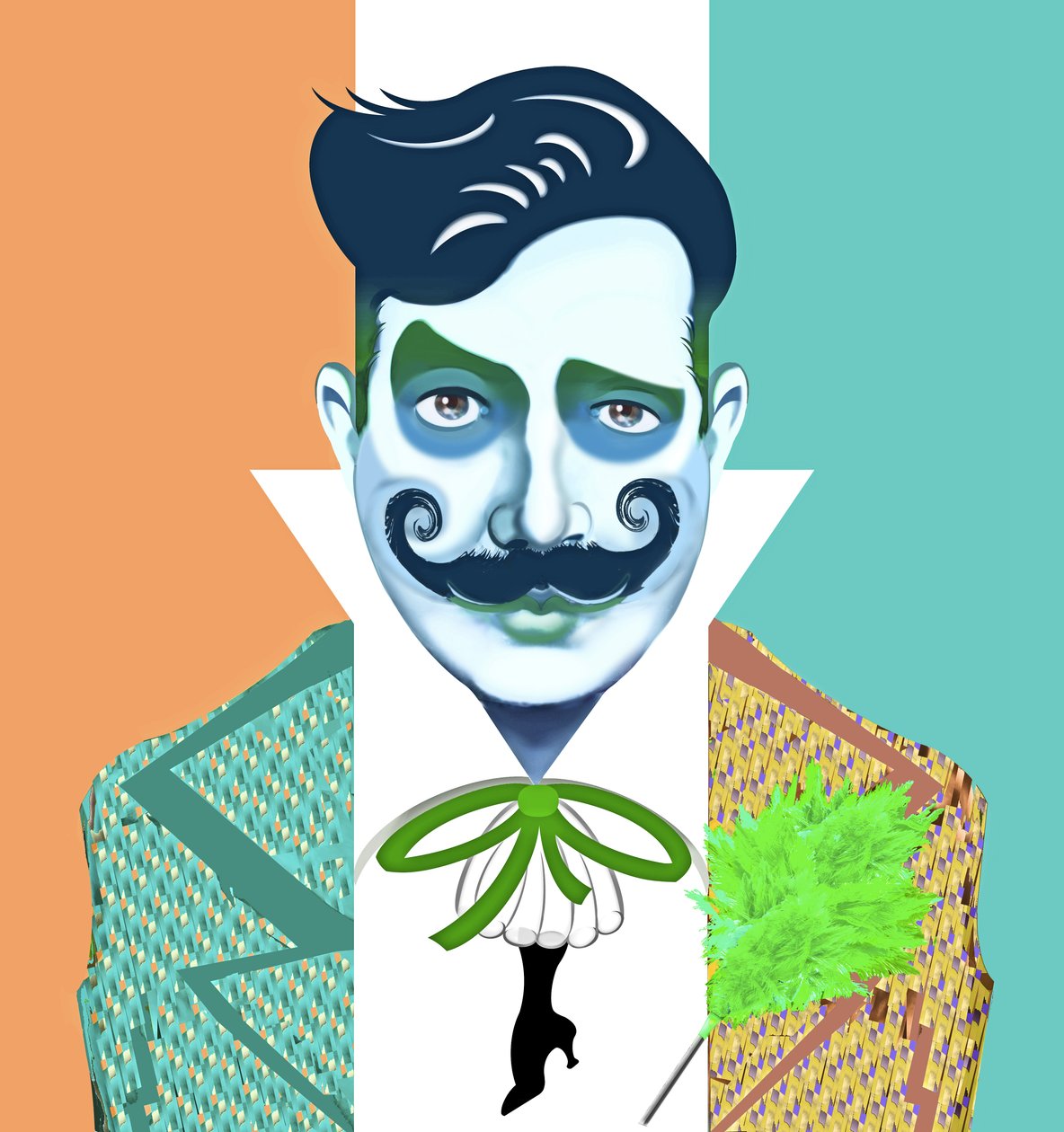 Georges Feydeau, 2021 (digitális) alkotó: Neale Osborne
