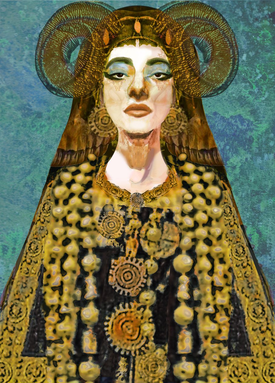 Maria Callas, 2023 (digitális) alkotó: Neale Osborne