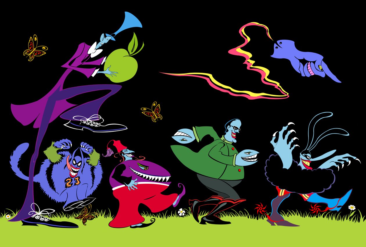 The Blue Meanies, 2023 (digital) alkotó: Neale Osborne