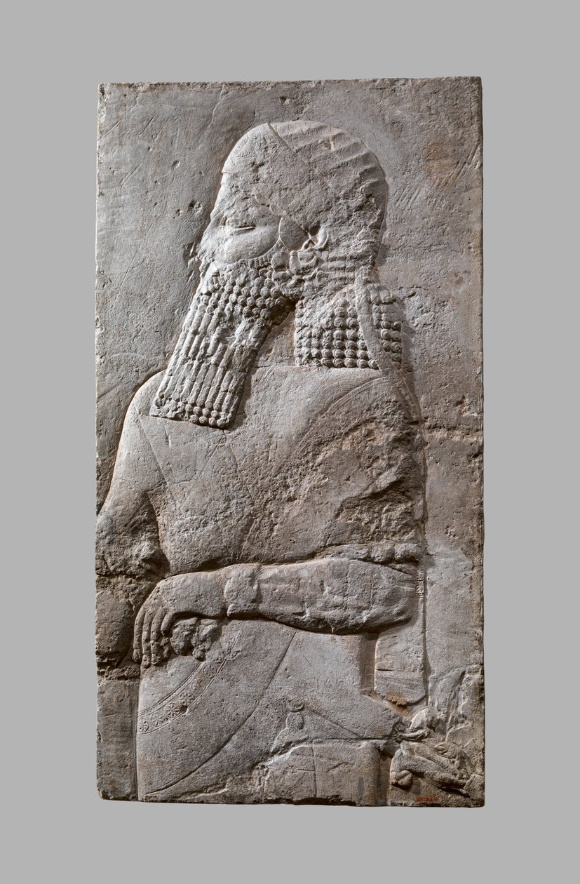 asszír koronaherceg, i.e. 704-681 körül (gipsz vakolat) alkotó: Neo Assyrian