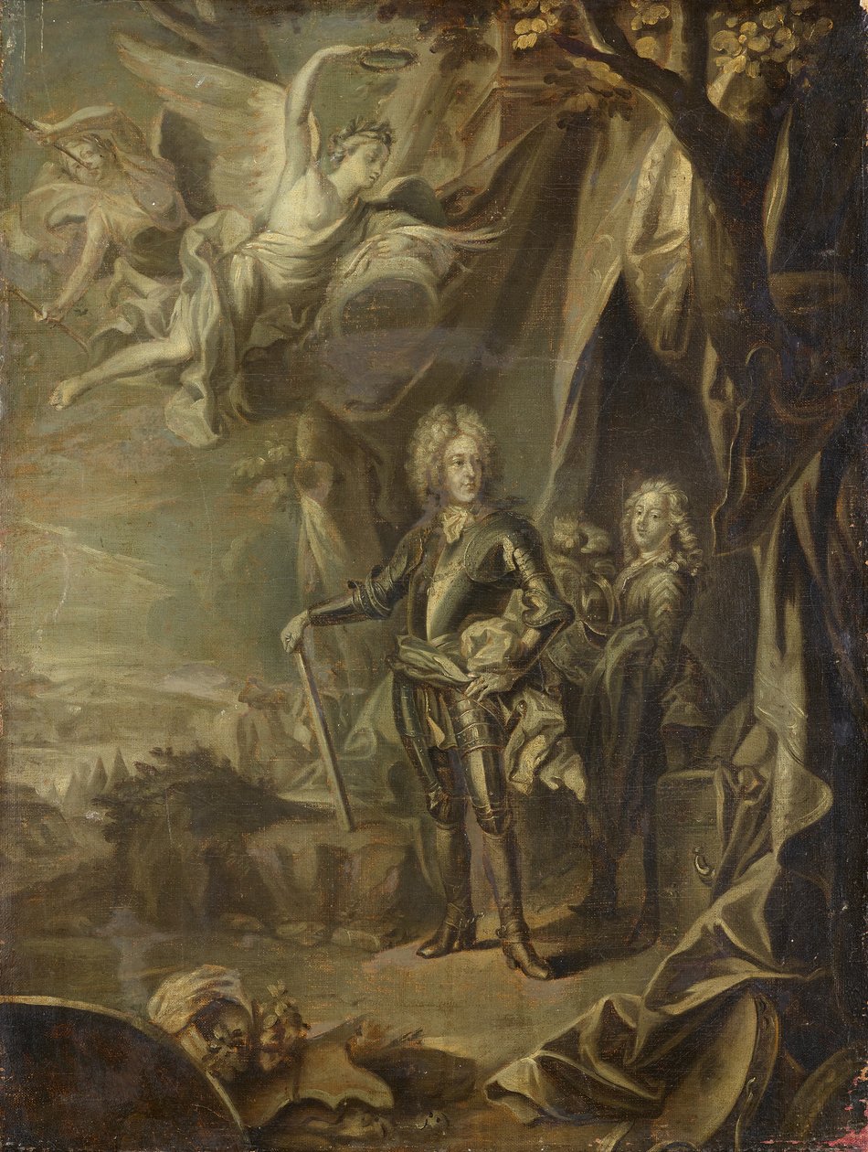 Savoyai Jenő herceg apoteózisa alkotó: Leopold Blonder
