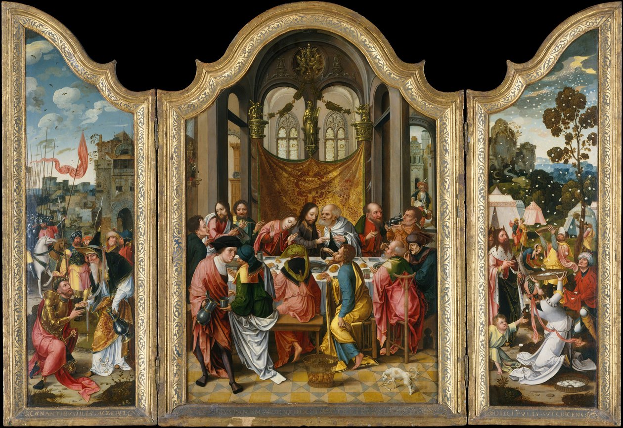 Az utolsó vacsora, 1515-20. alkotó: Netherlandish