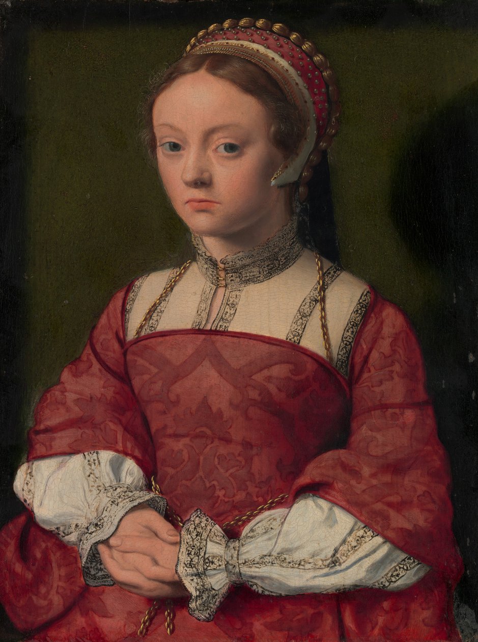 Egy fiatal nő portréja. alkotó: Netherlandish Painter