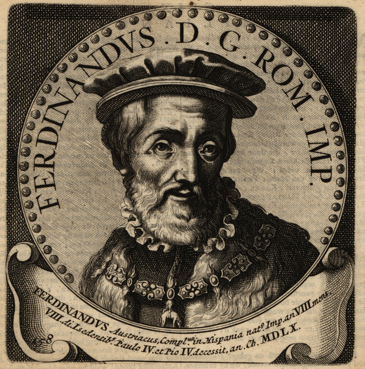 I. Ferdinánd római római császár. alkotó: Netherlandish School