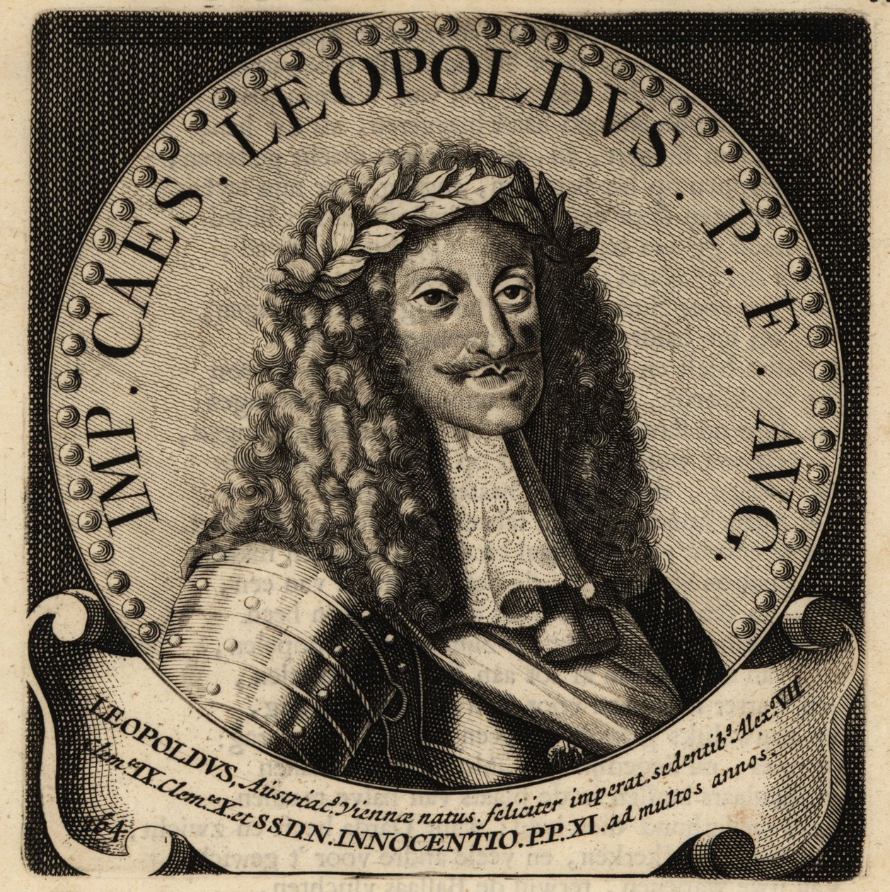 I. Lipót római császár. alkotó: Netherlandish School