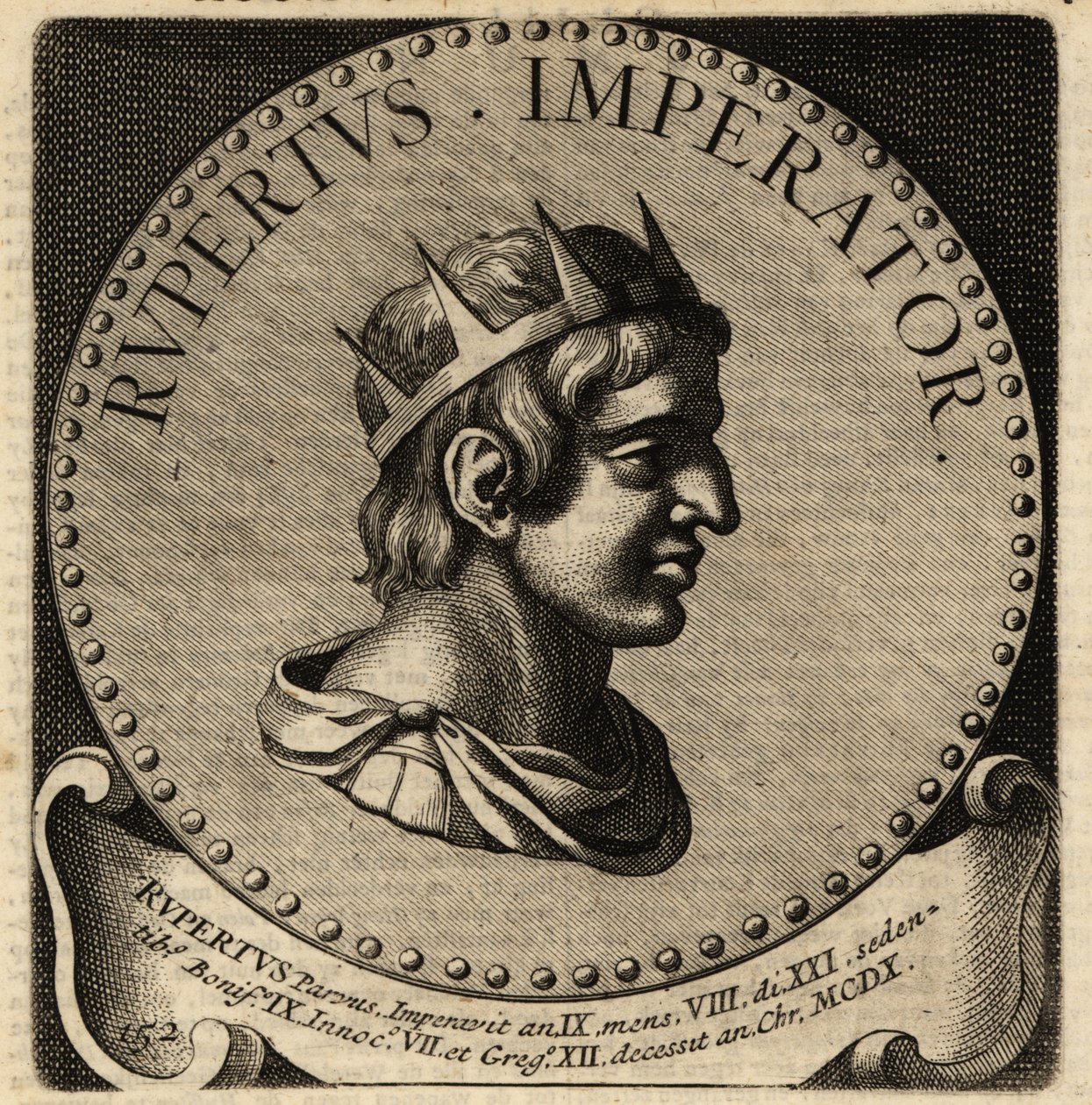 Rupert szent római császár. alkotó: Netherlandish School