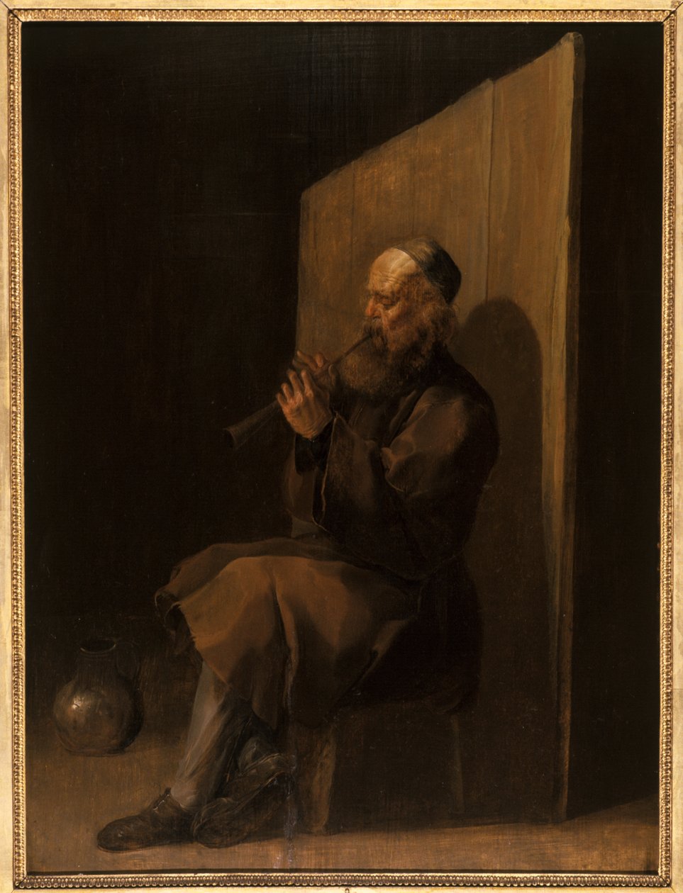 Régi furulyás alkotó: Netherlandish School