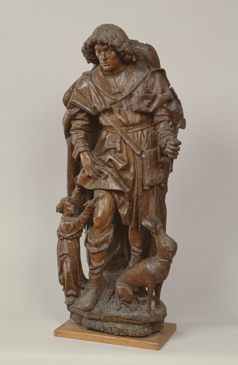 St. Roch (fa) alkotó: Netherlandish School