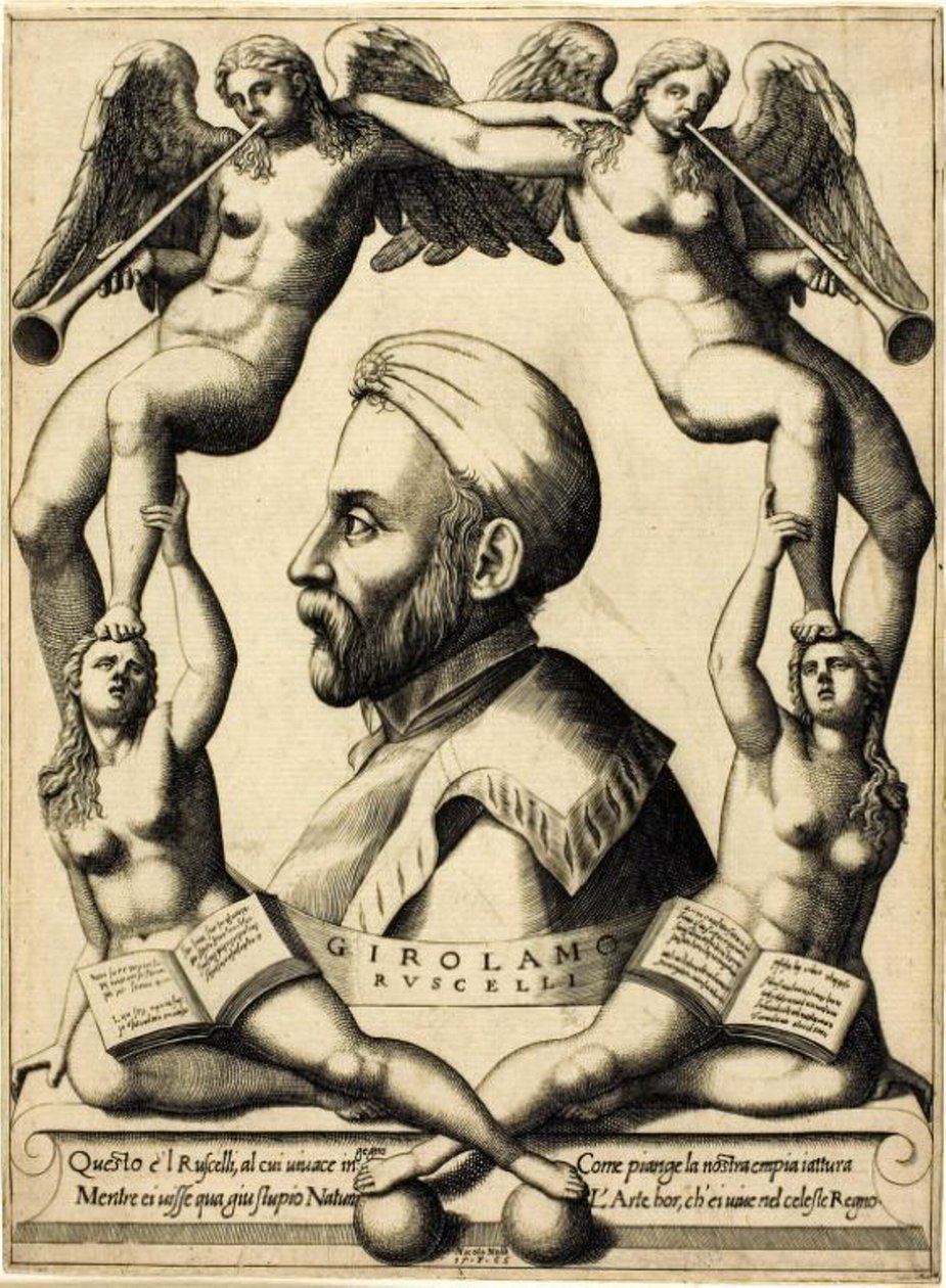 Girolamo Ruscelli portréja alkotó: Niccolò Nelli