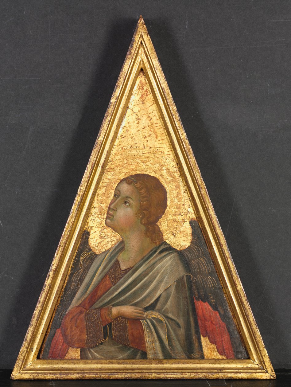Pinnacle angyallal, c. 1340. alkotó: Niccolò di Segna