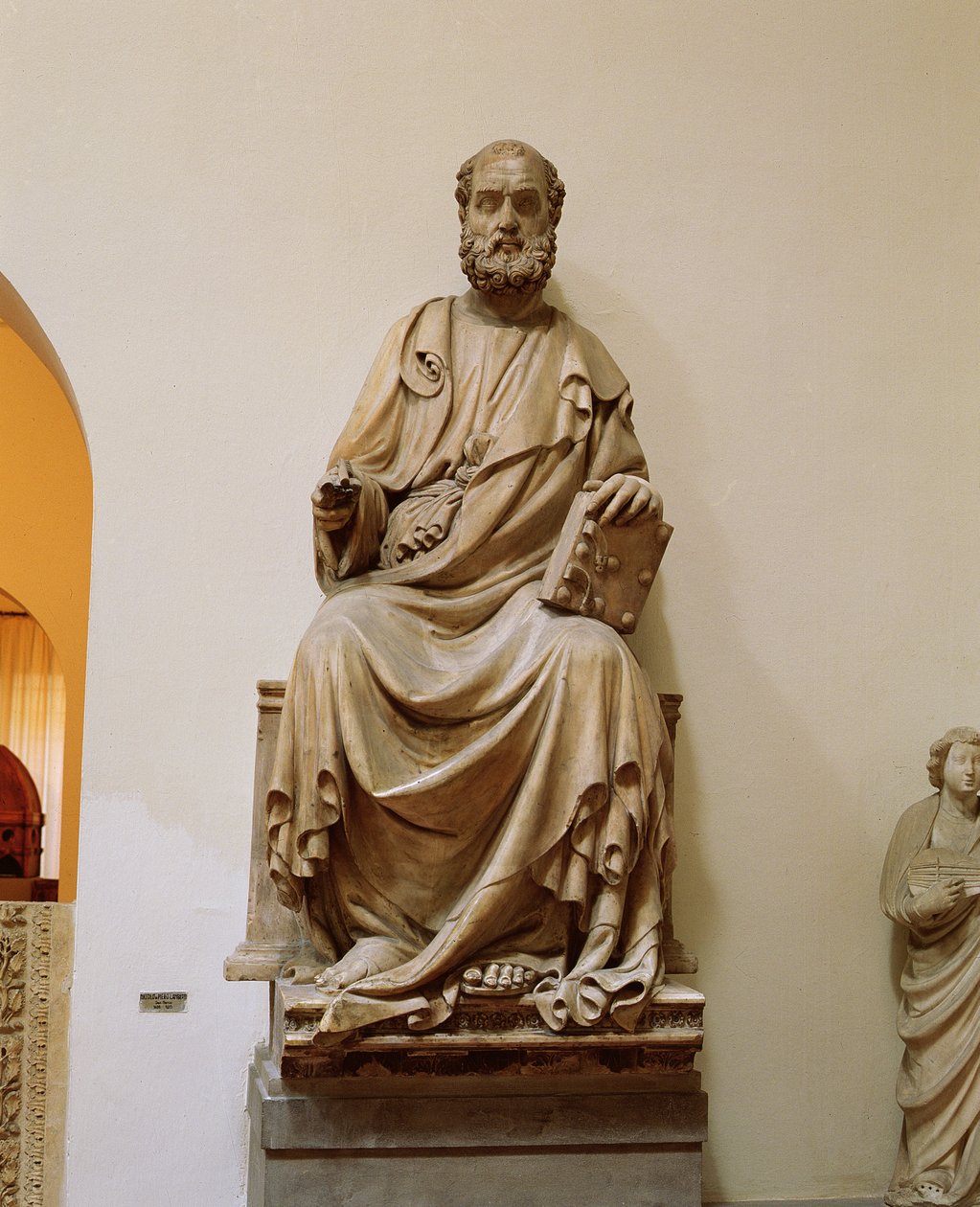 Szent Márk, 1408 (márvány) alkotó: Niccolo di Pietro Lamberti