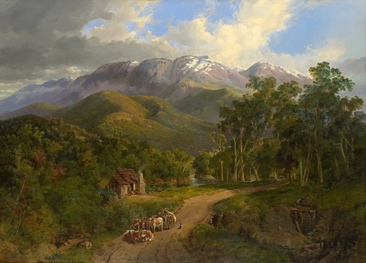 A Buffalo Ranges alkotó: Nicholas Chevalier