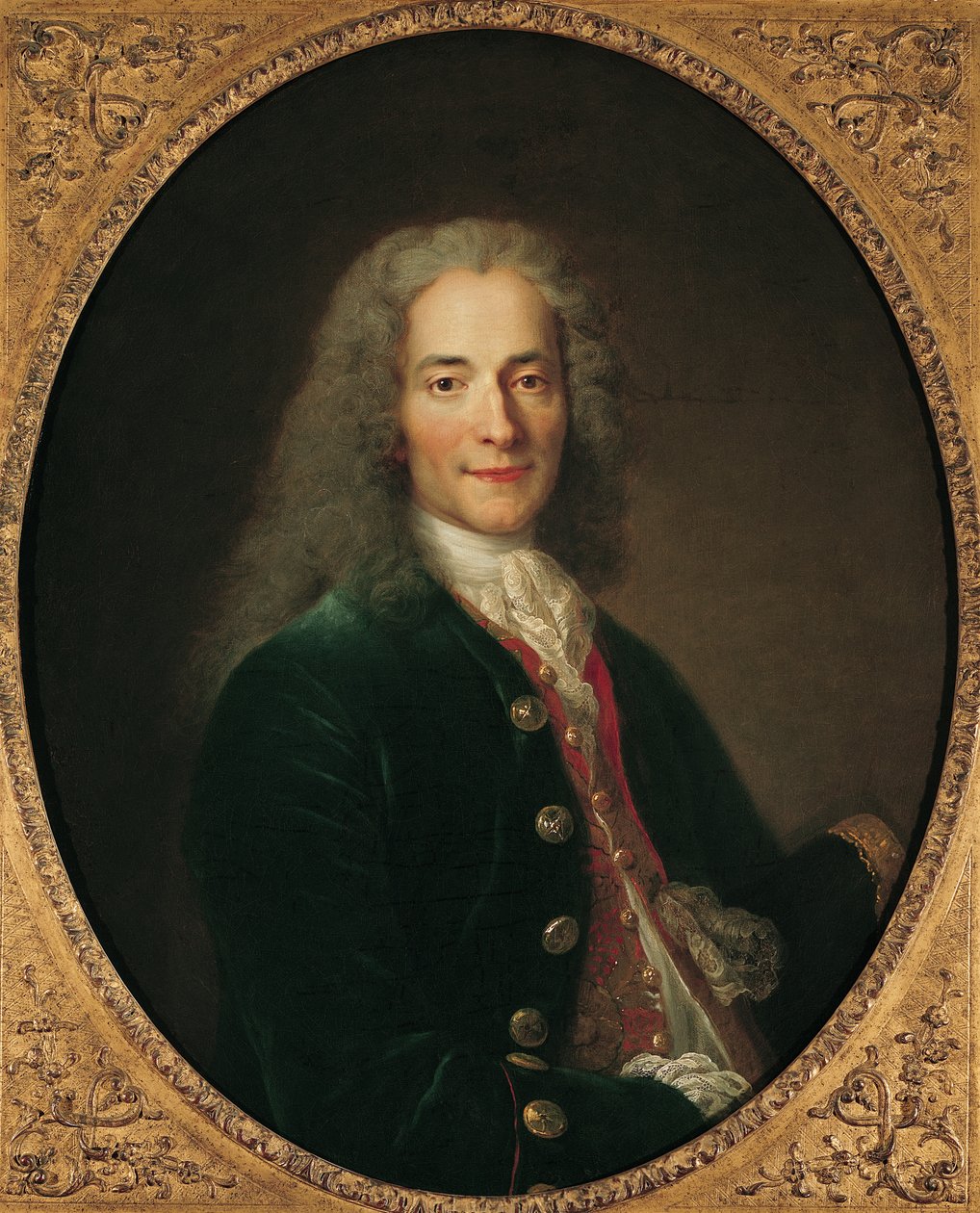 Voltaire (1694-1778) portréja 1718 után alkotó: Nicolas de Largillière