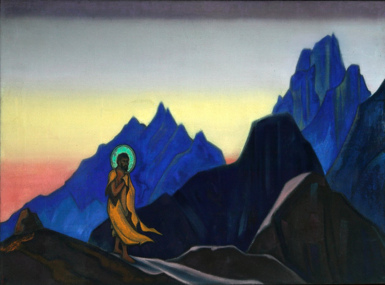 Bhagavan, 1943. alkotó: Nicholas Roerich
