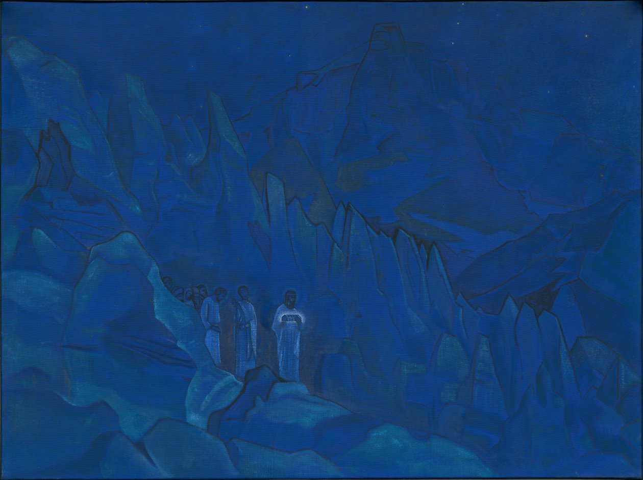Burning of Darkness, "His Country" sorozat, 1924 alkotó: Nicholas Roerich