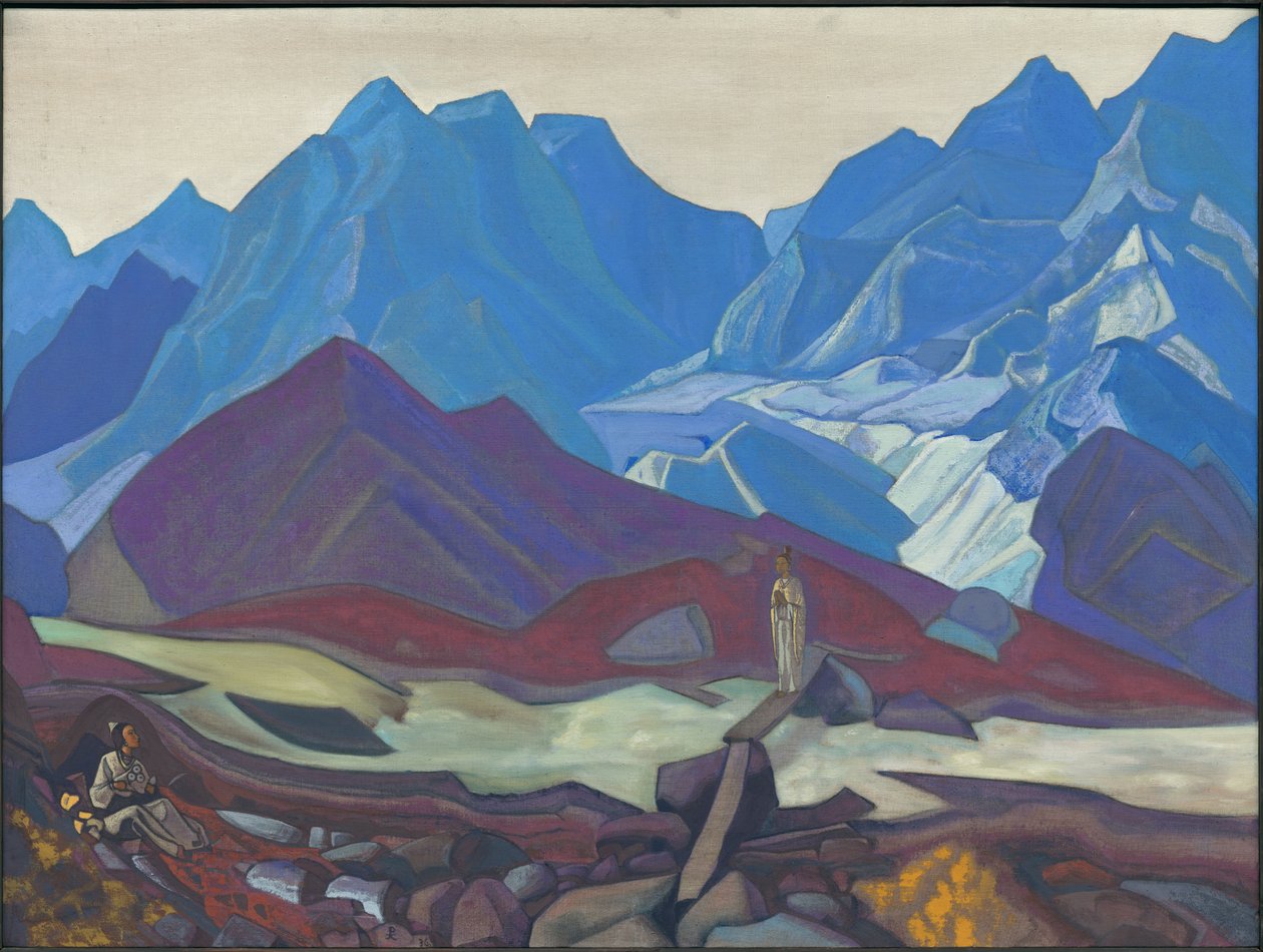 A túloldalról alkotó: Nicholas Roerich