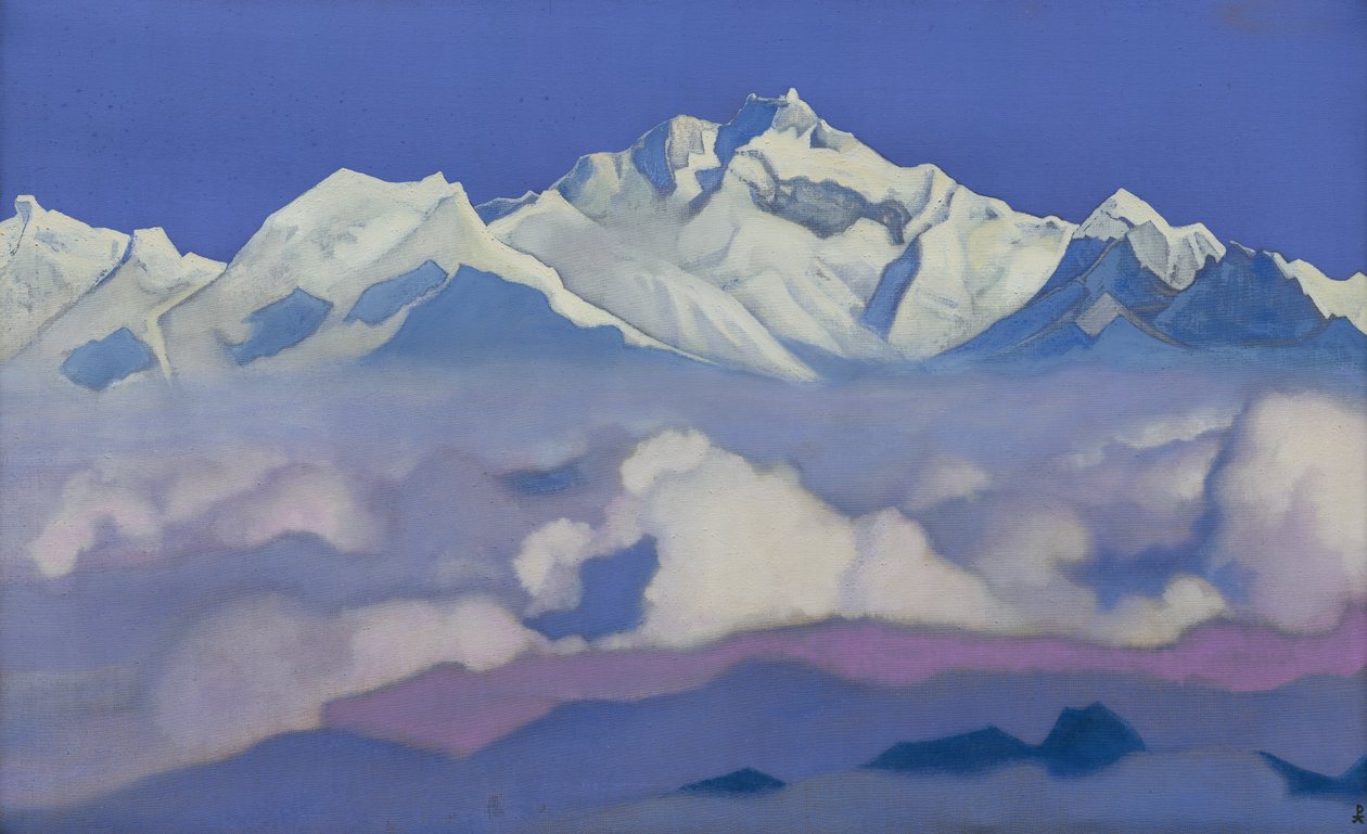 Kanchenjunga, 1936 alkotó: Nicholas Roerich