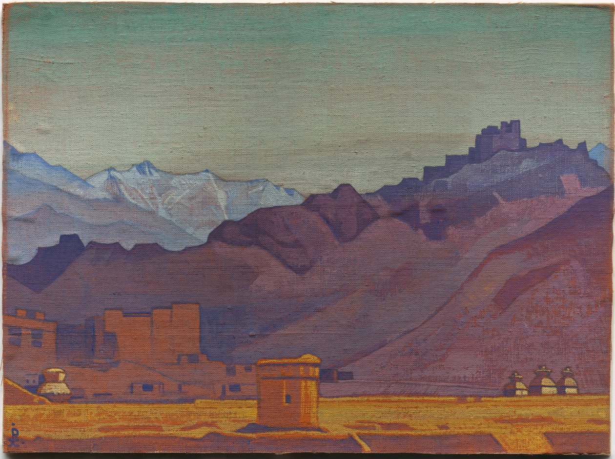 Út Tibetbe, 1925 alkotó: Nicholas Roerich