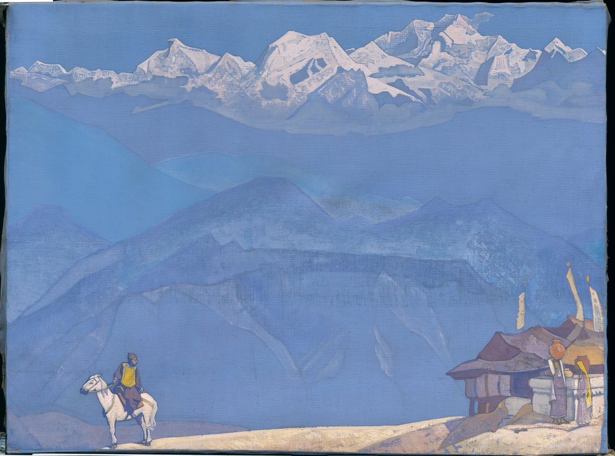 "Emlékezz", "Hiszája" sorozat, 1924 alkotó: Nicholas Roerich