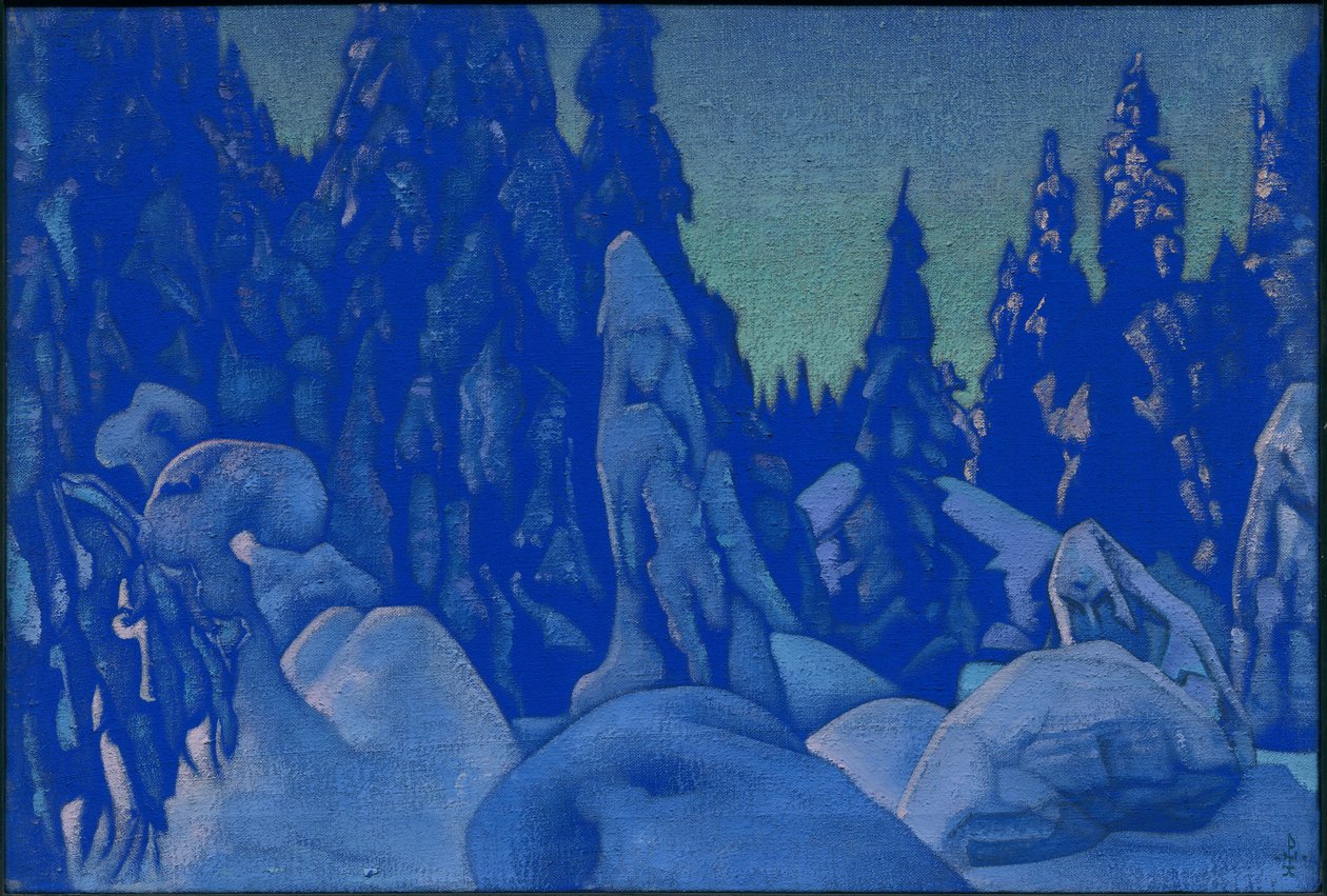 Snow Guardians, 1922 alkotó: Nicholas Roerich