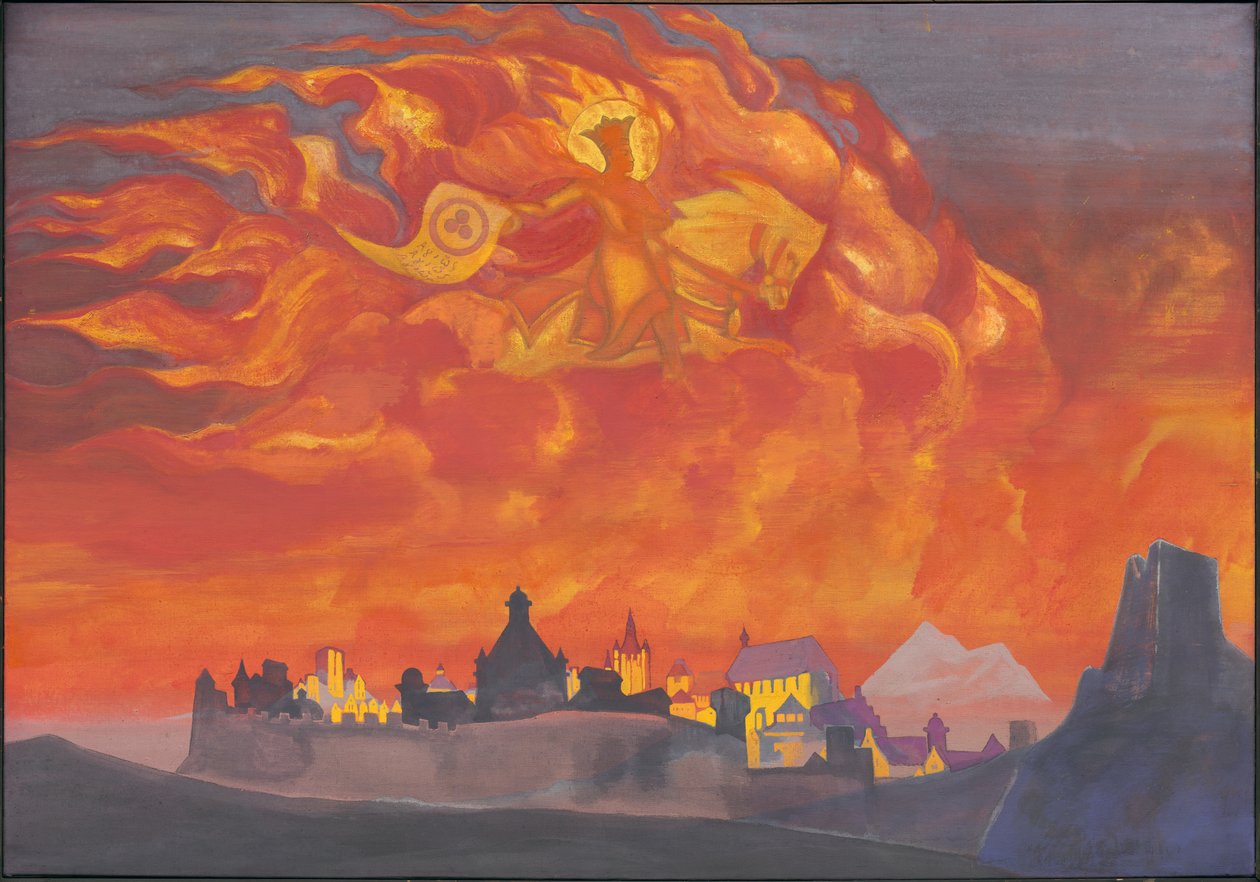 Sophia? A Mindenható bölcsessége, 1932 alkotó: Nicholas Roerich