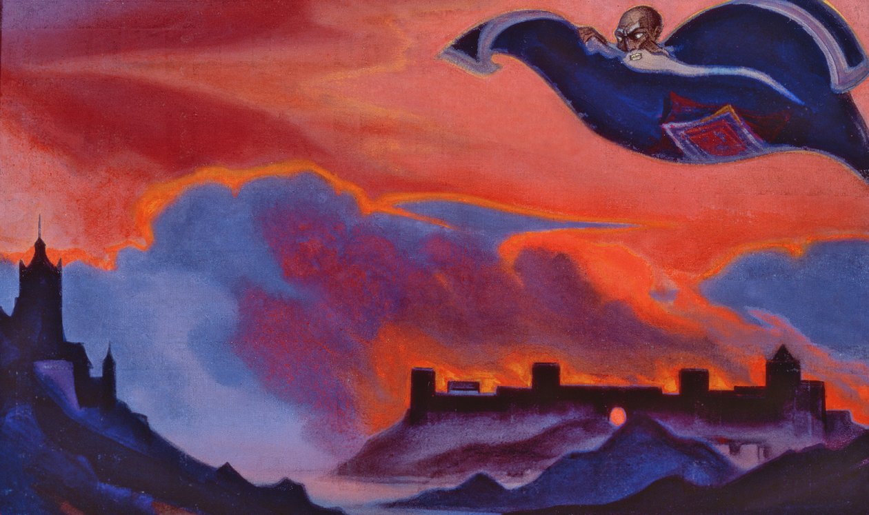 A varázsszőnyeg, 1939 alkotó: Nicholas Roerich