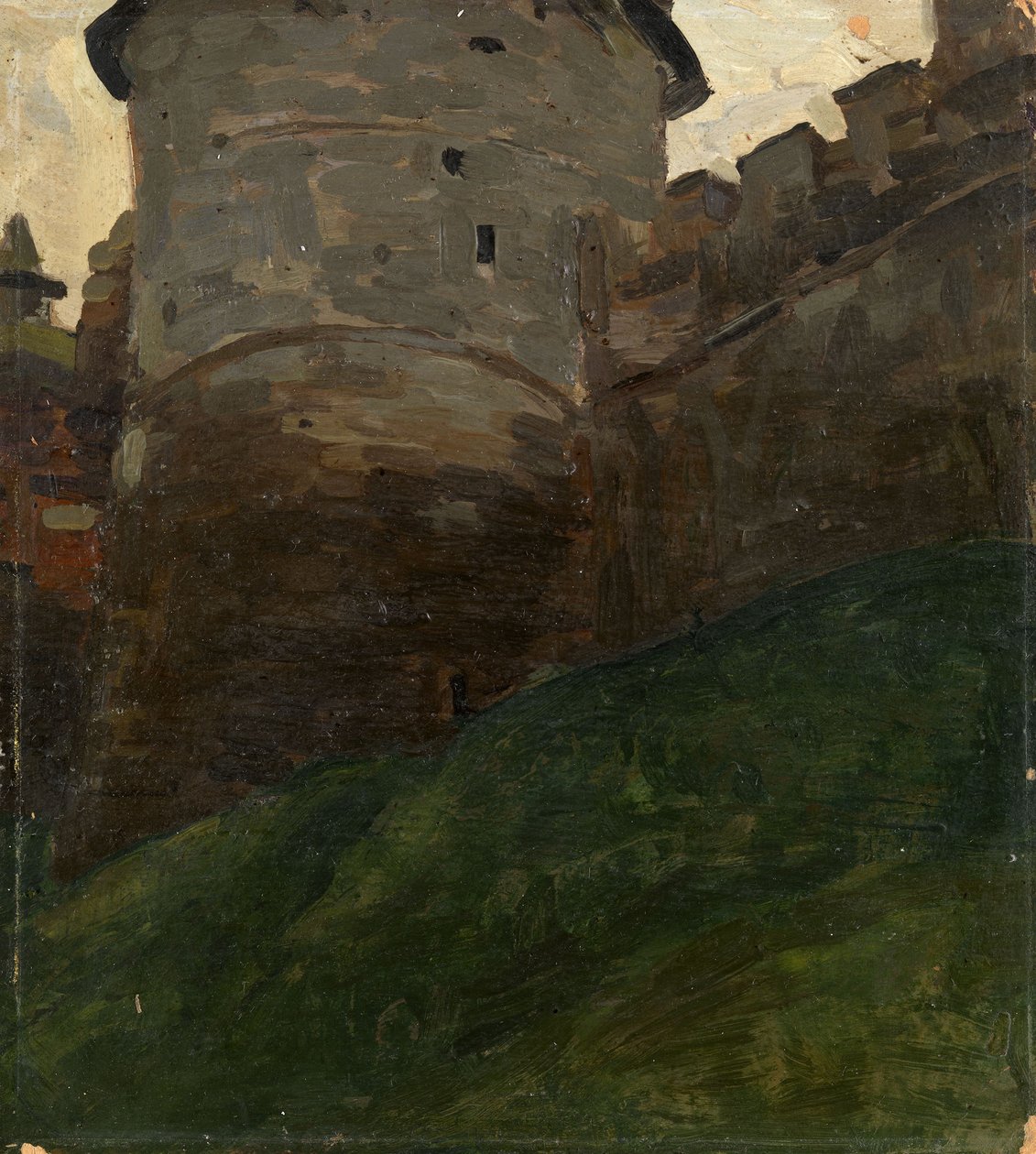 A novgorodi Kreml-torony, kb. 1903 alkotó: Nikolai Konstantinowitsch Roerich