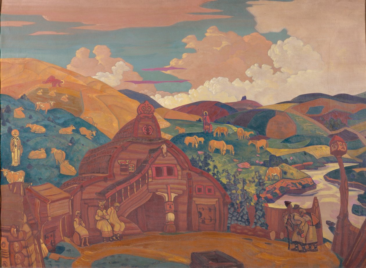 A három öröm, 1916 alkotó: Nikolai Konstantinowitsch Roerich