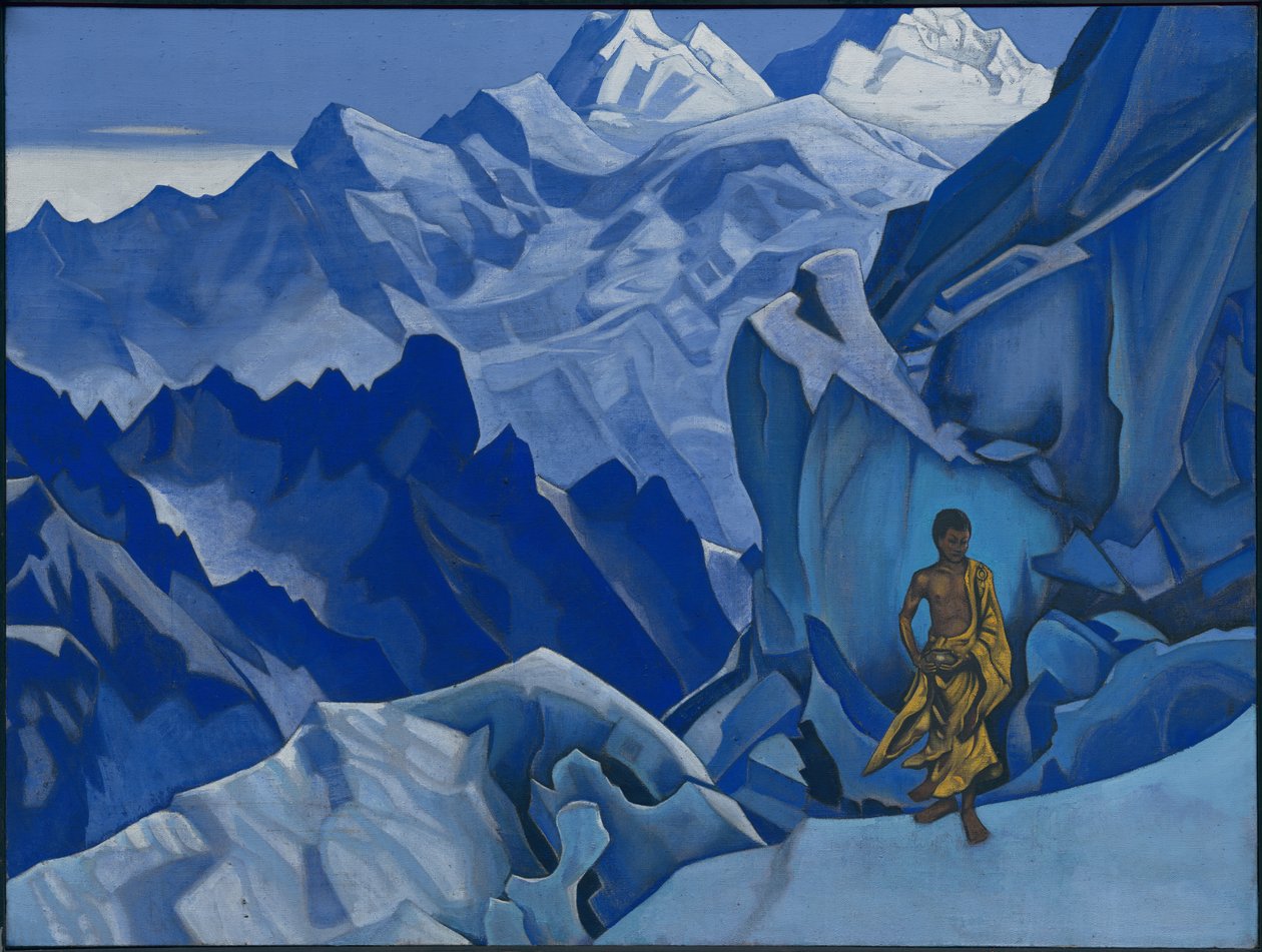 A kiömlött kehely, 1927 alkotó: Nicholas Roerich