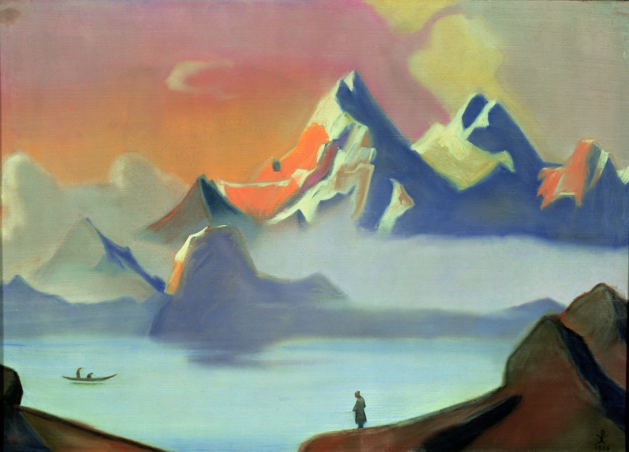 Tibet, 1936 alkotó: Nicholas Roerich