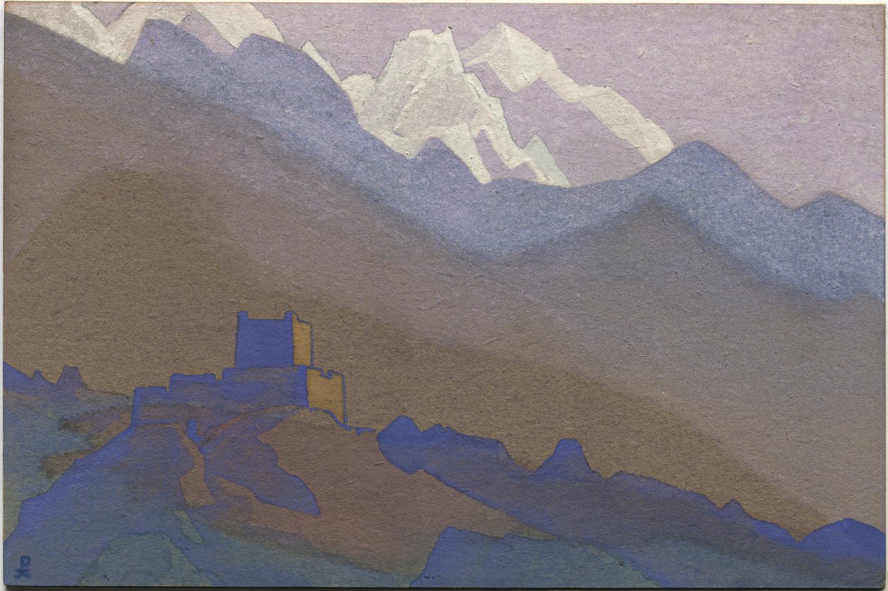 Tibet, Himalája, 1936 alkotó: Nicholas Roerich