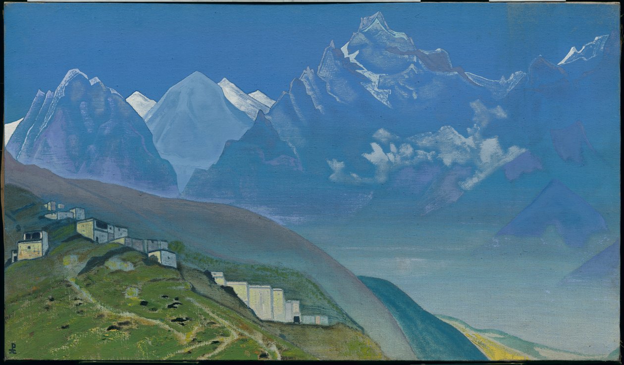 Kailasnak, Lahaul, 1932 alkotó: Nicholas Roerich